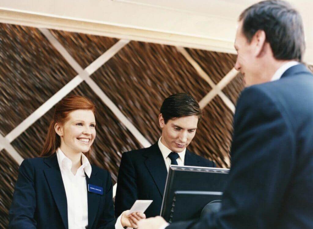 hotel front desk management